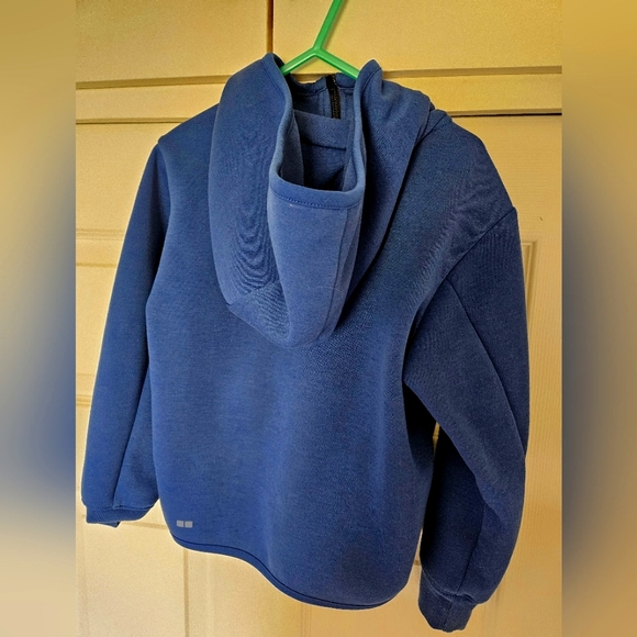 Uniqlo Boys Ultra Stretch Dry Sweat Full-Zip Hoodie - Picture 2 of 4